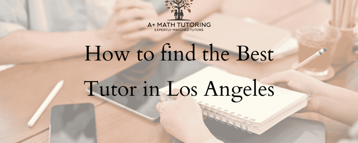 math tutor in LA